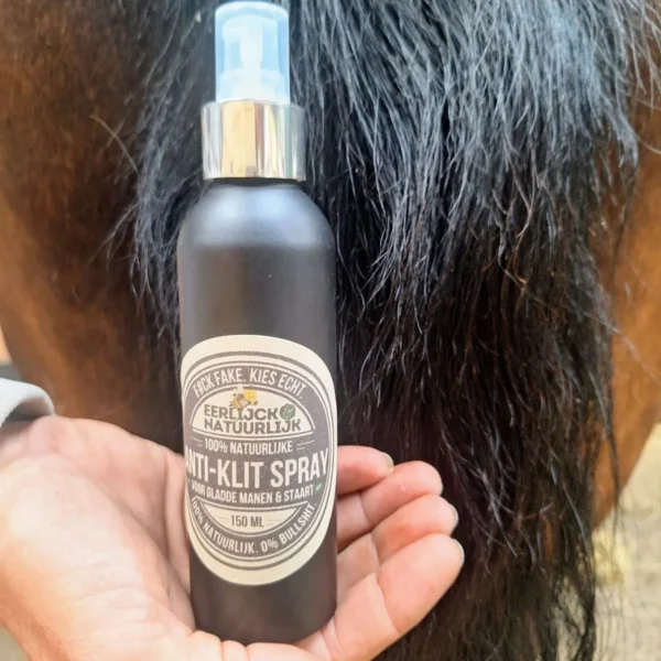 Anti-Klit Spray staart Staart- en Manenspray – Anti-Klit & Glans