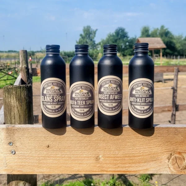 Glans & Fris spray buiten Eerlijck & NAtuurlijk Glans & Fris Spray – Voor Zijdezachte Vacht & Manen