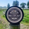 Mok Stop Zalf op paal weide Mok Stop Zalf op paal weide