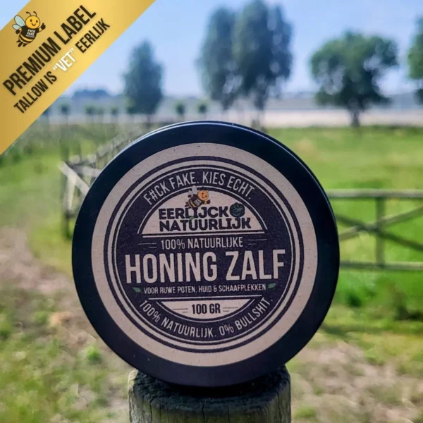 tallow & Honing zalf op paal weide tallow & Honing zalf op paal weide