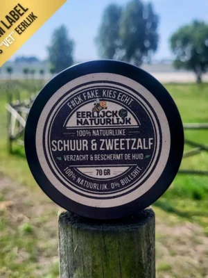 Tallow Schuur & Zweet Zalf op paal weide