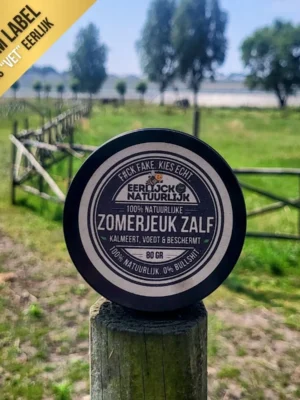 Tallow Zalf op paal weide