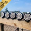 Tallow anti jeuk Shampoo Bar op omheining met andere producten