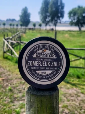 ZomerJeuk Zalf op paal weide