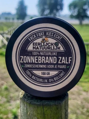 Zonnebrand Zalf voor dieren op Paal