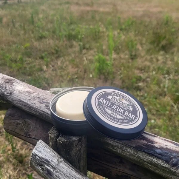 anti jeuk Shampoo Bar open op omheining anti jeuk Shampoo Bar open op omheining
